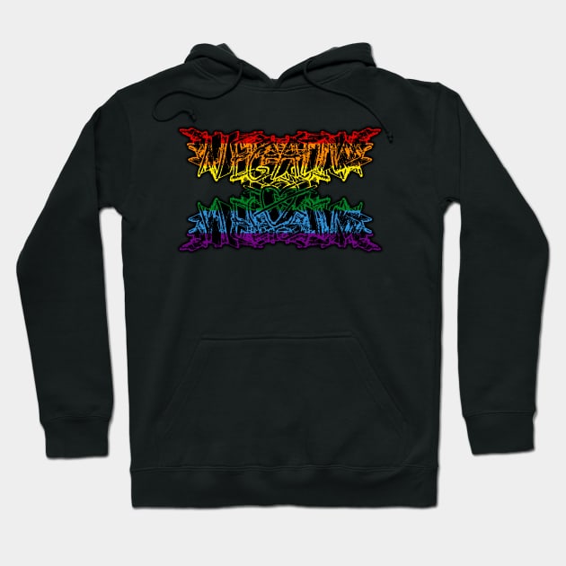 Negative Øhio Logo - Brutal Gay Pride Hoodie by Negative Øhio Merch